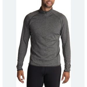 MEC Mission Possible 2 Zip Top Heathered Gray L